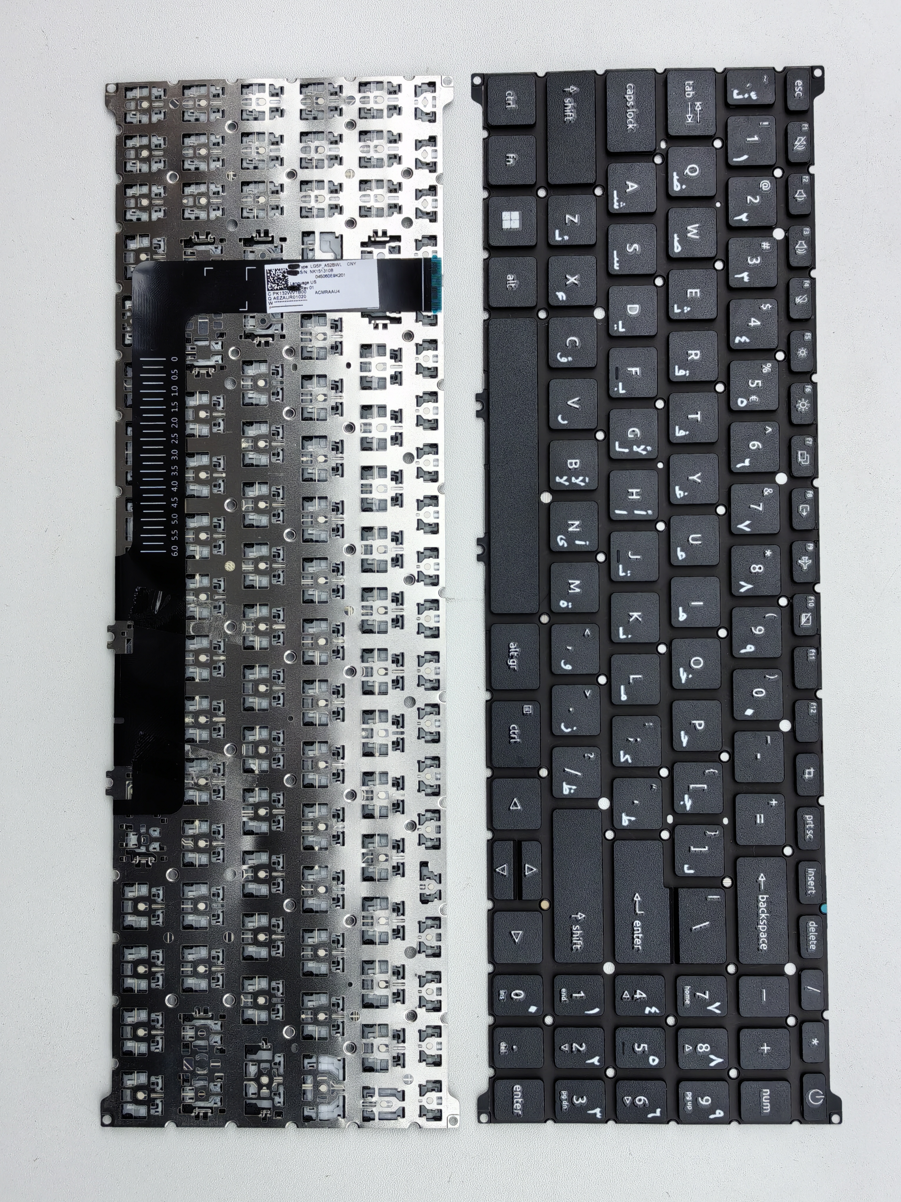Picture of New Replacement Laptop Keyboard For ACER A315-59G/A515-57/A715-51G/A715-76 BLACK AR Layout